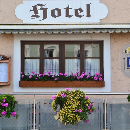Hotel-Gasthof Krone Greding Exterior foto