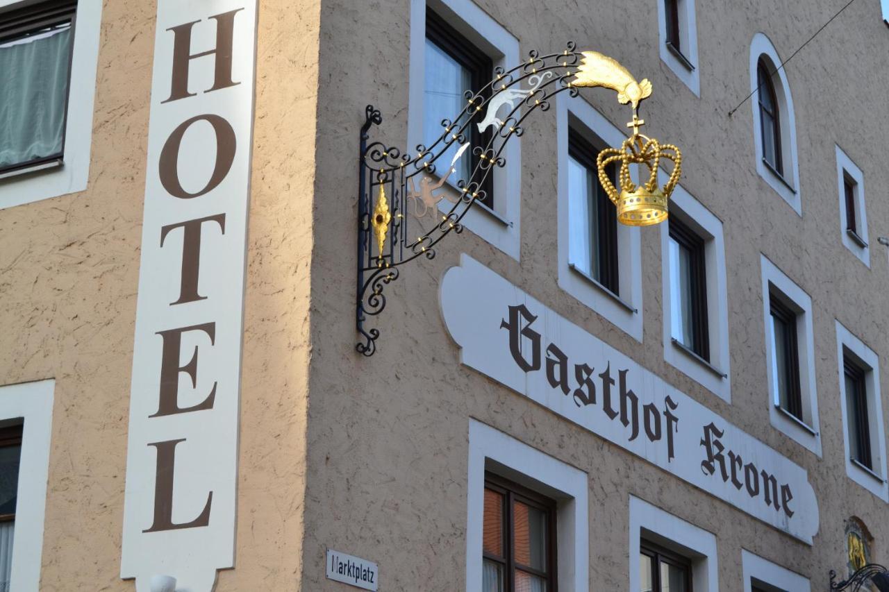 Hotel-Gasthof Krone Greding Exterior foto